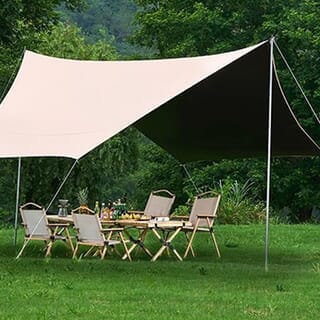 HUMMER เชือกใยยักษ์ ขนาด 6มม. ยาว 20เมตร รุ่น SP06-20 สีขาวคาดแดง