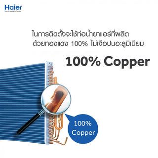 Haier เครื่องปรับอากาศ Fix Speed 17000 BTU HSU-18CQRD03T
