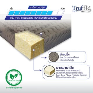 Truffle ที่นอนยางพาราอัด Classic Sergovia ขนาด 6F