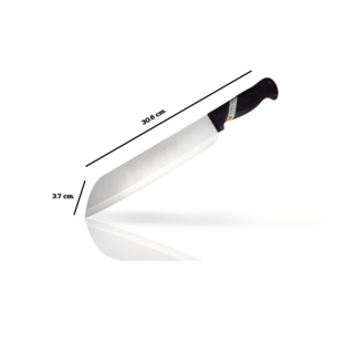 KIWI มีด JAVA ด้ามพลาสติกสีดำ 8 นิ้ว