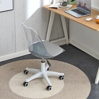 SMITH เก้าอี้สำนักงานรุ่น MARINE ขนาด 48x56x73-85 CM ซม. สีเทา