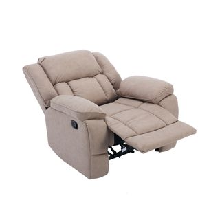 PULITO เก้าอี้พักผ่อน 1 ที่นั่ง รุ่น DARIO ขนาด 102x165.5x106.5 ซม.  สีน้ำตาลอ่อน