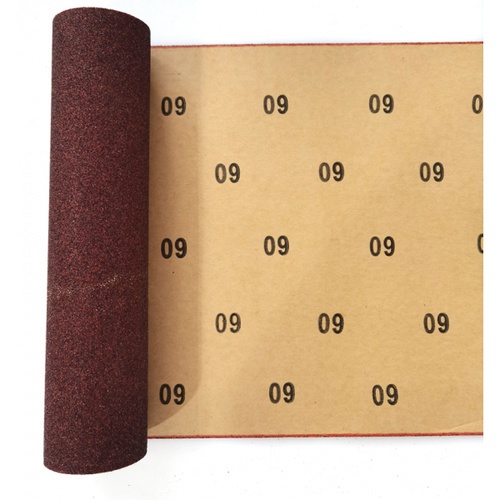 HUMMER กระดาษทรายม้วน 12 นิ้ว เบอร์ 60 ขนาด 300 มม.x5เมตร RSR-30060M5 สีแดง