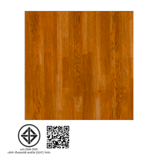 Marbella กระเบื้องเซรามิคปูพื้น 40X40 ซม. รุ่น นาตาวู้ด น้ำตาลเข้ม F011-R3X Gloss (12P)