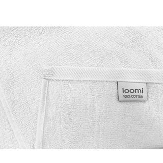 loomi ผ้าขนหนู 76x150 ซม. (30x60 นิ้ว)รุ่น TPYI-05 สีขาว