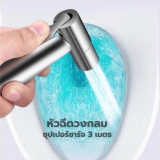 Verno หัวสายฉีดชำระสเตนเลส304 รุ่น 6BLX001 สีสแตนเลส