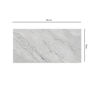 La Arezza 75X150  ซม.กระเบื้องพอร์ซเลน รุ่น Luxura Matini (DGD241017-70) (Gloss）Random (2pcs /box  2.25 sqm)