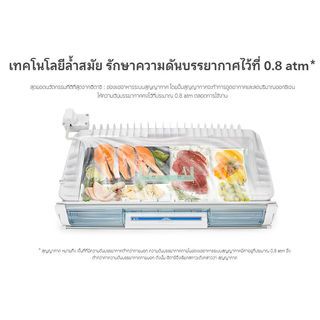 HITACHI ตู้เย็น 4 ประตู ขนาด 19.8 คิว รุ่น RWB640VF GBK สีกระจกดำ