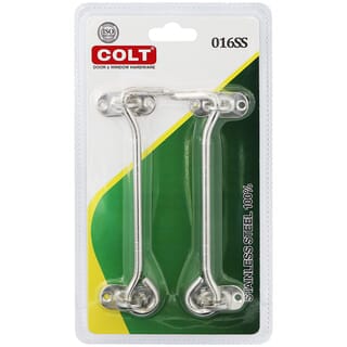 COLT LITE ขอสับหน้าต่าง รุ่น 016 ขนาด 6 นิ้ว สีสแตนเลส (แพ็ค 2)