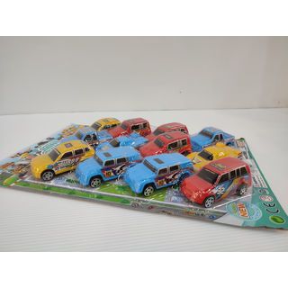 TOYS ของเล่นชุดรถแข่งสนุก บรรจุ12คัน คละแบบ#738E-15 (37.5x24.5x3.5ซม.)