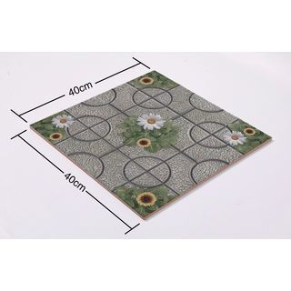 Marbella กระเบื้องเซรามิคปูพื้น 16x16 นิ้ว รุ่น กลางพุ่มไม้ ZYM3483 Matt (12P)