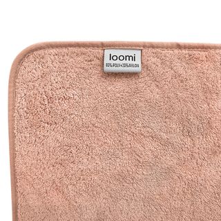 loomi ผ้าขนหนู 70x140 ซม. (27x55 นิ้ว)รุ่น TPDK-01 สีชมพู