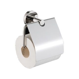 Verno ที่ใส่กระดาษชำระสแตนเลส 304 แบบมีฝาปิด รุ่น เวนิส PQS-NP00  สีโครเมี่ยม