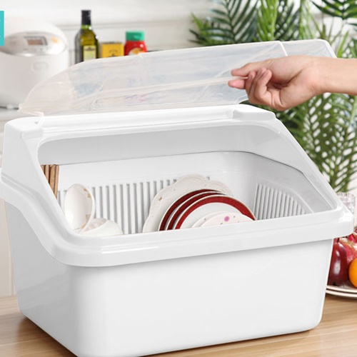 GOME ที่คว่ำจาน 41x51x33 ซม. CASEY สีขาว