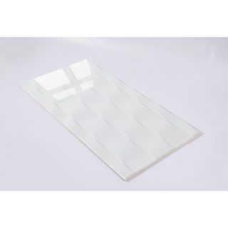 Marbella กระเบื้องเซรามิคปูผนัง 10x16 นิ้ว โฟเซ่น-ไวท์ ZX9020 (N) Gloss (15P)