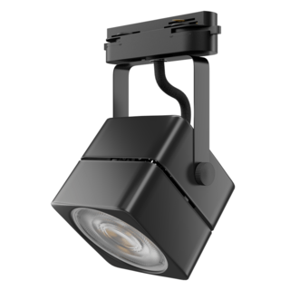 EILON แทร็กไลท์ LED หน้าสี่เหลี่ยม  6W รุ่นTP-STL-B6WW แสงวอร์มไวท์ สีดำ