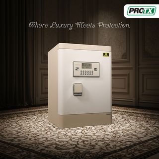 PROTX ตู้เซฟกันขโมยดิจิตอล รุ่น  BGY-D-60 ขนาด 38x42x60 ซม. สีเบจ น้ำหนัก 43 KG
