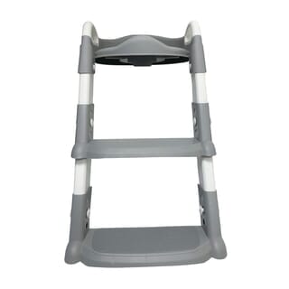 Primo Kids ฝารองนั่งเด็กแบบมีบันได รุ่น CT04W สีเทา-ขาว 