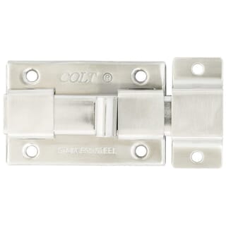 COLT กลอนห้องน้ำ รุ่น 800 ขนาด 3.5นิ้ว สีสแตนเลส (แพ็ค 1)