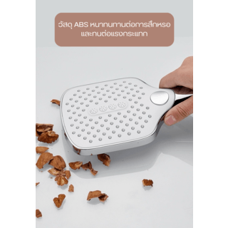 Verno ชุดฝักบัวสายอ่อน 3 ระบบ  รุ่น AH359CW ทรงเหลี่ยม สีโครม