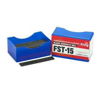 KING ตะปูปืนลมขาเดี่ยวยิงคอนกรีต 15mm. รุ่น FST 15 1000 นัด