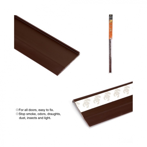 TORSTEN เส้นกันแมลงพีวีซี แถบกาว รุ่น KZT005-BN 100ซม. สีน้ำตาล