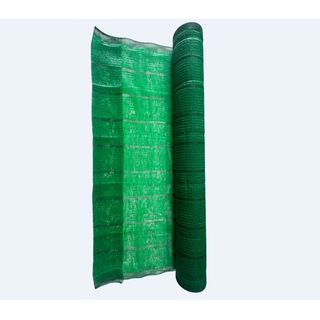 POLLO สแลน HDPE 80% รุ่นSH1100-65 ขนาด2X100M 80%(หนึ่งเข็ม) สีเขียว