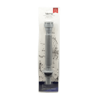 Verno ท่อย่นน้ำทิ้งพลาสติกแบบยืดหดได้ รุ่น  PQS-QL2072   ขนาด 80 ซม. สีเทา