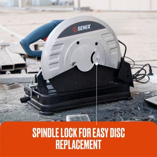 SENIX แท่นตัดไฟเบอร์ 14 นิ้ว 2,400W รุ่น COSE24.0-M-EU สีน้ำเงิน - ดำ