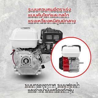 HONDA เครื่องยนต์อเนกประสงค์ 5.5 HP รุ่น GP160H QHT