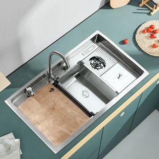 KOCH KITCHEN อ่างล้างจาน 1 หลุมไม่มีที่พัก SUS304 TARNIX-86