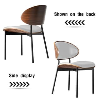 DELICATO เก้าอี้อเนกประสงค์ รุ่น Moya ขนาด 48x40x75 ซม. สีเทา