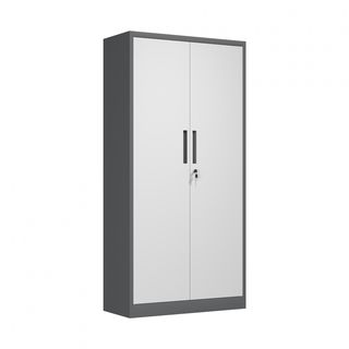 SMITH  ตู้เหล็กเก็บเอกสาร บานทึบ รุ่น Arlo ขนาด 40x90x185 ซม. สีขาว-เทา