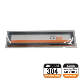 TORSTEN มือจับประตูบานดึง SUS304  800 มม. รุ่น CHCP012-800BK สีดำ