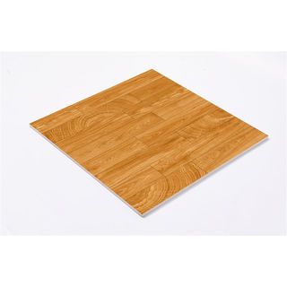 Marbella กระเบื้องเซรามิคปูพื้น 16x16 นิ้ว รุ่น วูดบราว CH1106 Gloss (12P)