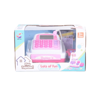 TOYS ของเล่นแคชเชียร์คิดเงินพร้อมธนบัตร#5973ขนาด 26x16x14 ซม.
