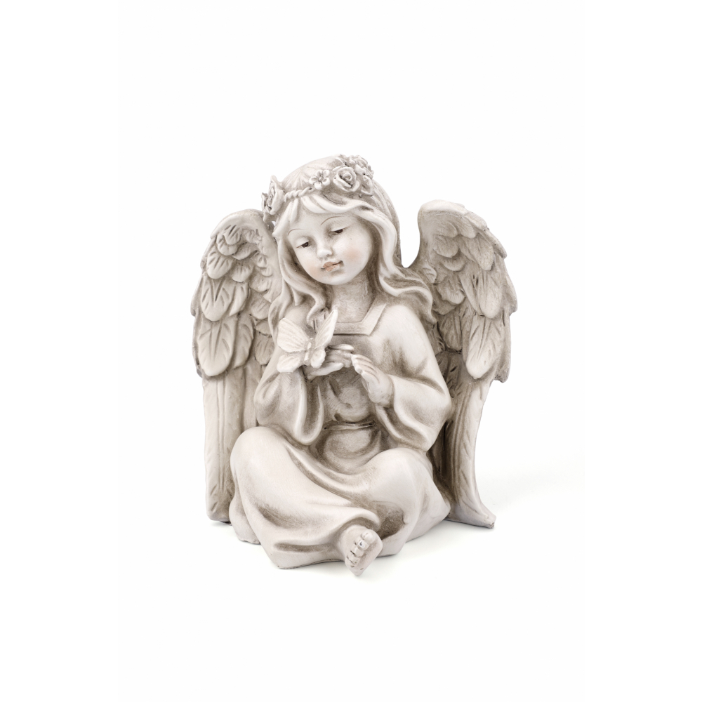 TreeO ตุ๊กตาตกแต่งสวน ขนาด 12.5x14x15 รุ่น 6QT008