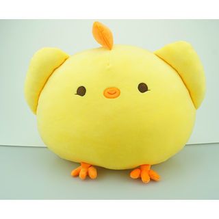 KOJI หมอนอิงลูกเจี๊ยบ#BU9ขนาด 35x25x20ซม.สีเหลือง 