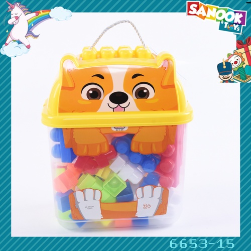 TOYS ชุดตัวต่อกล่องสนัข 70ชิ้น #6653-48 (27x16x33ซม.)