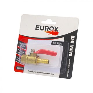 EUROX บอลวาล์ว 2หุน(ปลา+เมีย)ทองเหลือง