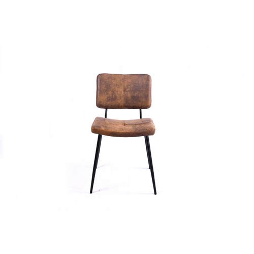 PULITO เก้าอี้รับประทานอาหาร รุ่น FORKY- BROWN ขนาด 58x45x82 ซม. สีน้ำตาล
