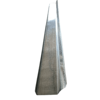 รางน้ำฝนท้องร่อง 5 #35 ยาว 2.44 เมตร Globalblack