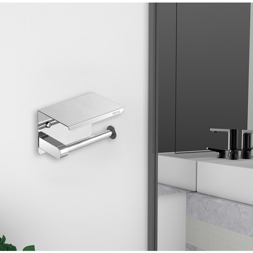 Verno ที่ใส่กระดาษชำระสแตนเลส304 รุ่น เวนิส-TH04 ขนาด 14x10x10 ซม. สีโครเมี่ยม