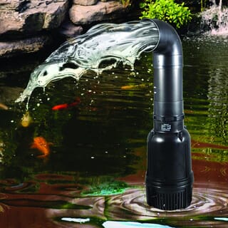 BOYU ปั๊มน้ำบ่อปลา รุ่นSH-3300AE ขนาด209W Qmax33000L/H Hmax3เมตร สีดำ