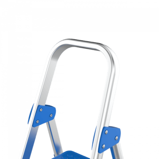 HUMMERบันไดอะลูมิเนียมพร้อมมือจับ 5ขั้น รุ่น GB4028-5 (รับน้ำหนักได้สูงสุด 150กก.)