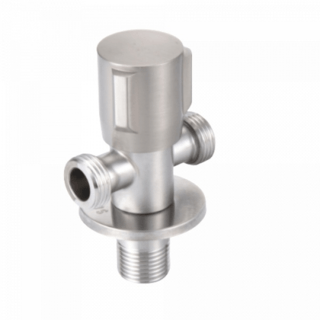 Verno สต๊อปวาล์วสเตนเลส 2 ทาง รุ่น POS-304SJ2 ขนาด 8.8x5.6x2.7 ซม. สีเงิน 