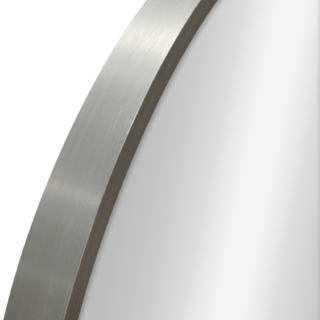 Nice กระจกมีกรอบอะลูมิเนียม รุ่น แอนนิก้า-ซิลเวอร์ ขนาด 50x160 ซม. สีเงิน 