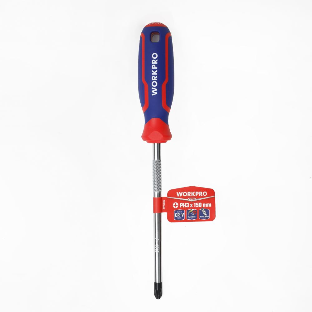 WORKPRO ไขควงปากแฉก ขนาด 3x6” รุ่น WP221032