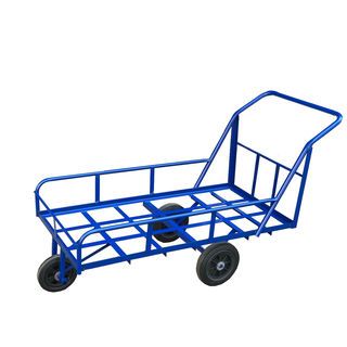 รถเข็นถังน้ำ 10 ปี๊ป ขนาด 60 x 120 ซม. ล้อไนล่อนล้อหน้า 8” ล้อหลัง 10”