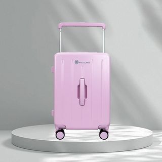 WETZLARS กระเป๋าเดินทางแบบด้านจับยาว ขนาด 24 นิ้ว  รุ่น Amber-02 ขนาด 26x41.5x60 ซม. สีชมพูคอตตอน